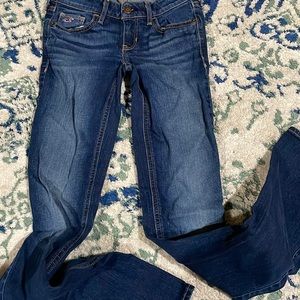 Size 0 Regular Teens Skinny Bootcut Hollister Jeans. Tag reads 0R &/or w23 l33